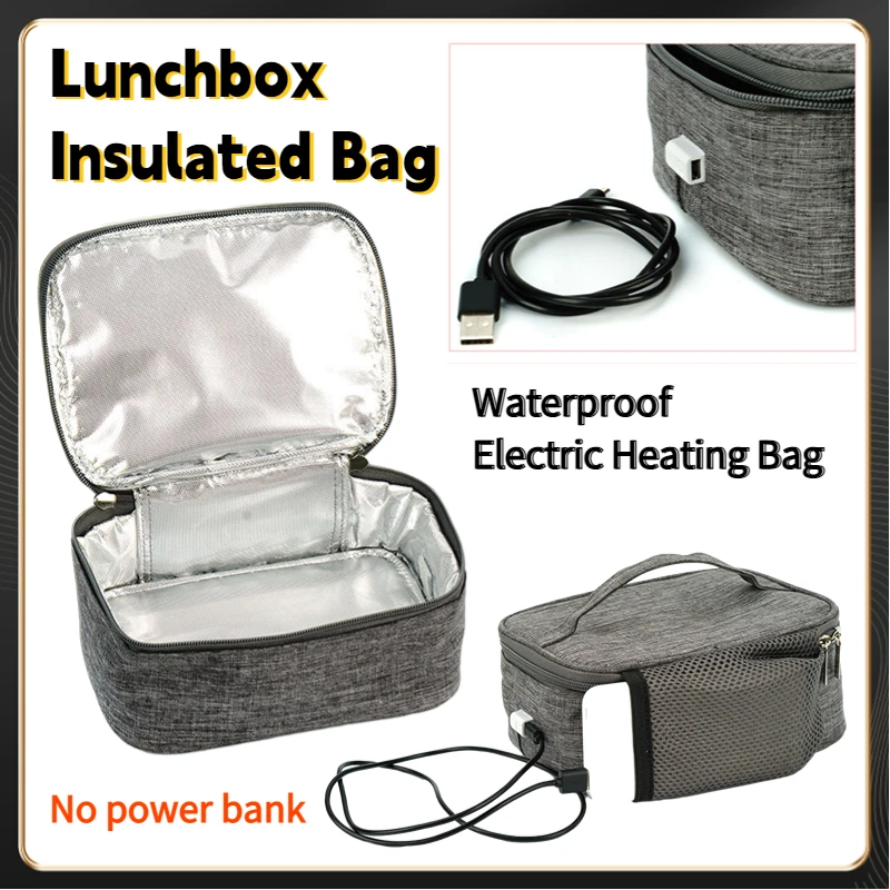 Camping Cooking Accessories - USB Electric Heating Insulated Lunch Bag