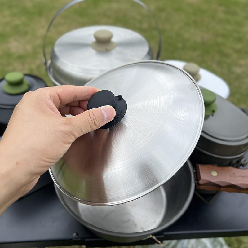 Camping Cooking Hardware - 1PC Silicone Pot Lid Knob 4.9cm