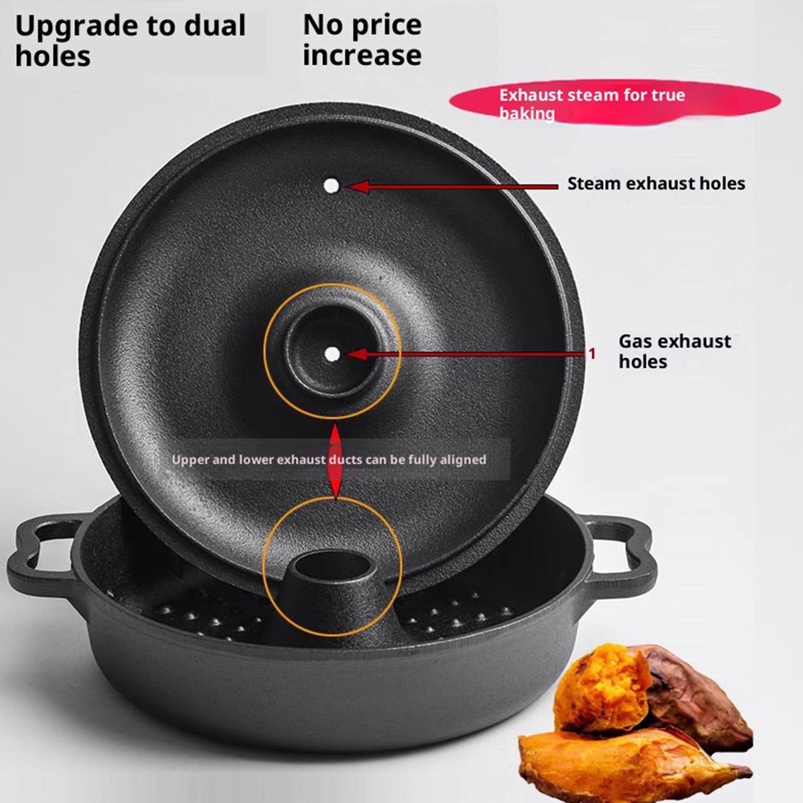 Camp Dutch Oven Cast - Cast Iron Cauldron For Cooking Heavy
