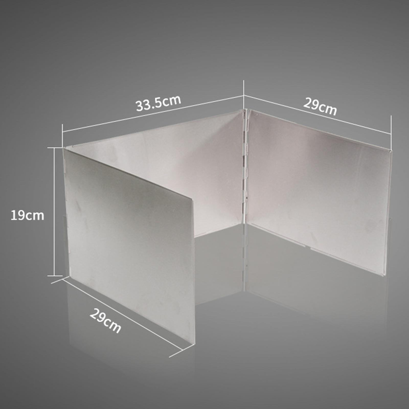Camping Cooking Wind Blocker - Camping Wind Blocker Portable Stove Windscreen