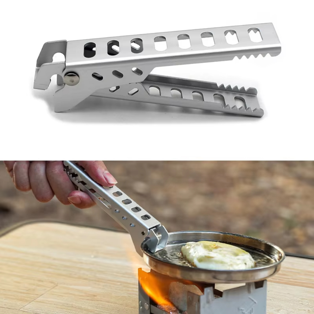 Camping Cooking Hardware - Outdoor Aluminium Anti-hot Alloy Clip Bowl