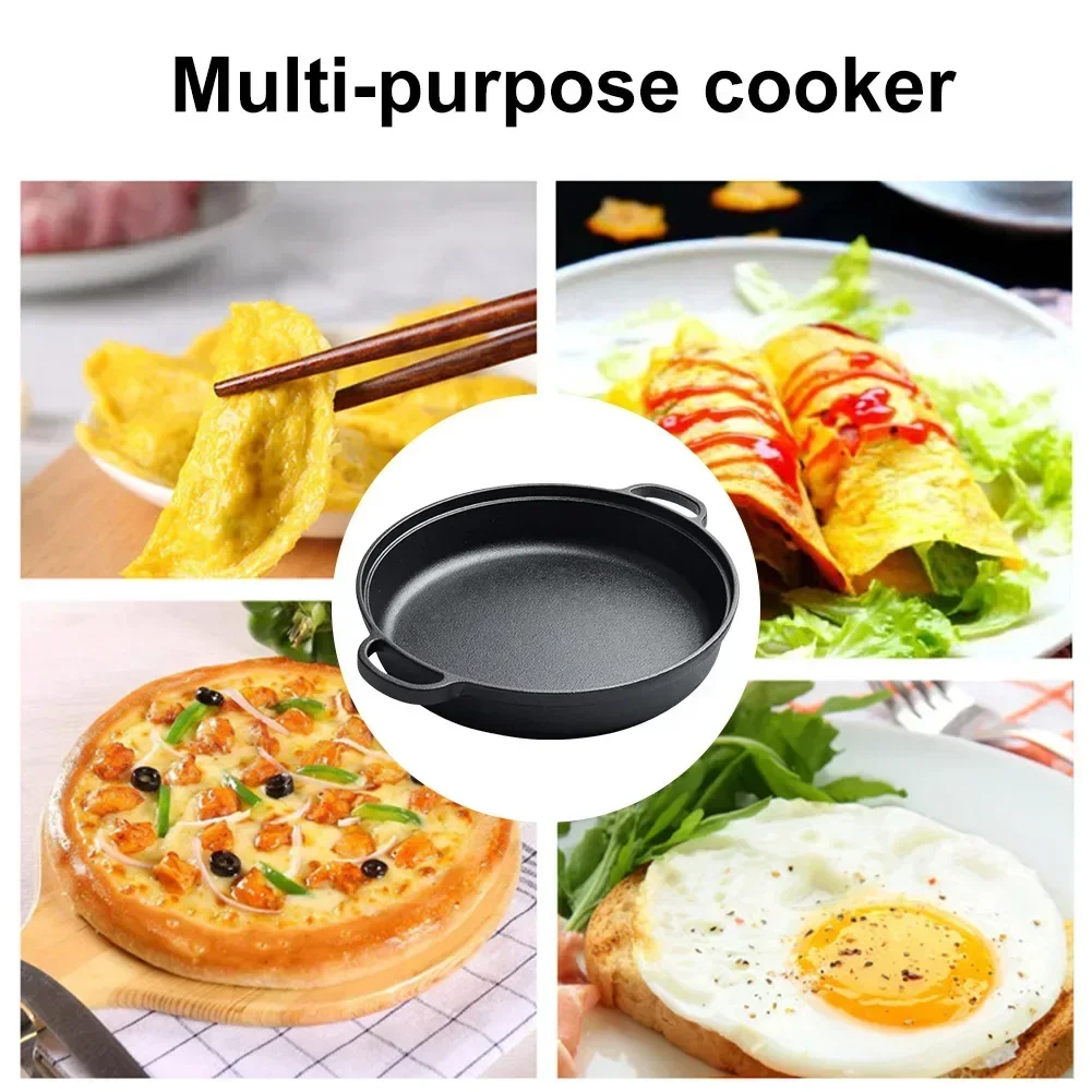 Camp Dutch Oven Cast - Cast Iron Dutch Oven with Skillet