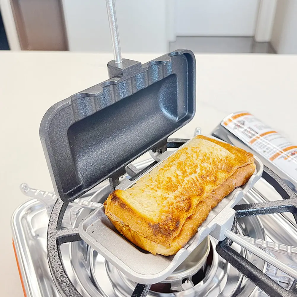 ANon-stick Aluminum Sandwich P - огляд і ціна Camping Cooking Utensil Roll