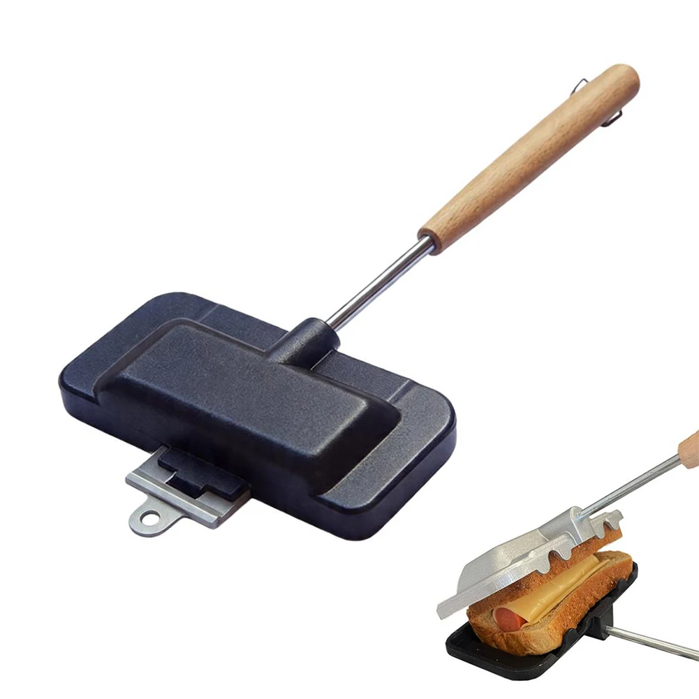 ANon-stick Aluminum Sandwich P - огляд і ціна Camping Cooking Utensil Roll