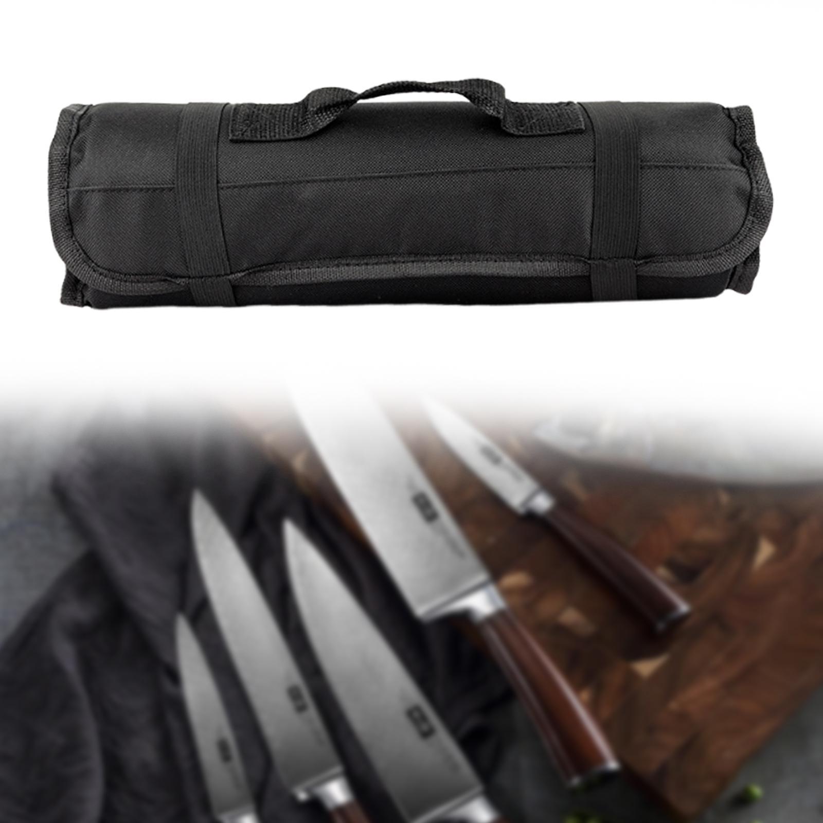 Chef Knife Bag Roll Oxford Clo - огляд і ціна Camping Cooking Utensil Roll