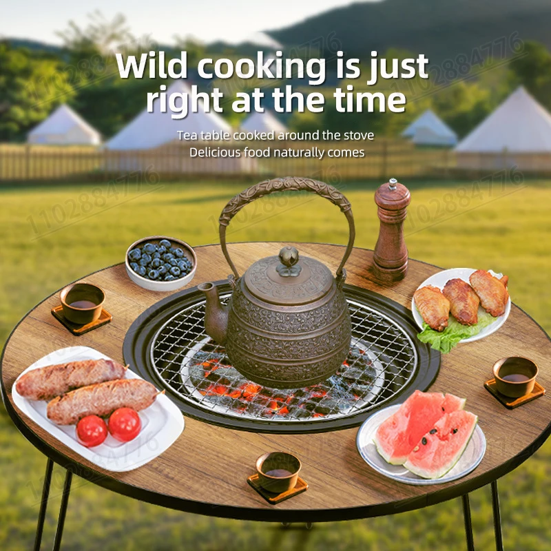 Foldable Portable Non-smoking  - огляд і ціна Camping Cooking Table Foldable
