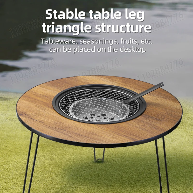 Foldable Portable Non-smoking  - огляд і ціна Camping Cooking Table Foldable