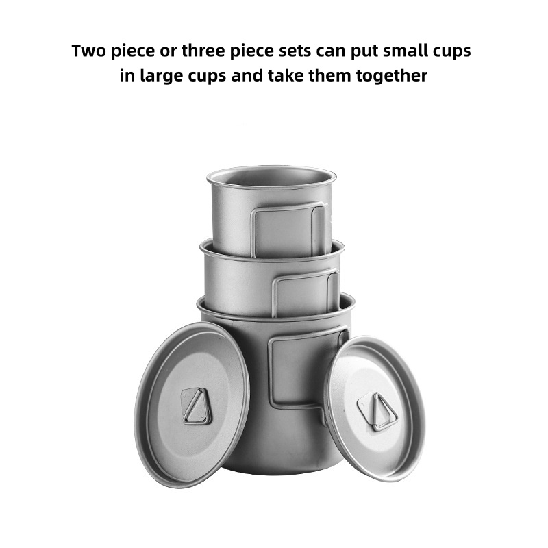 Titanium Camping Mug with Fold - огляд і ціна Camping Cooking Hardware