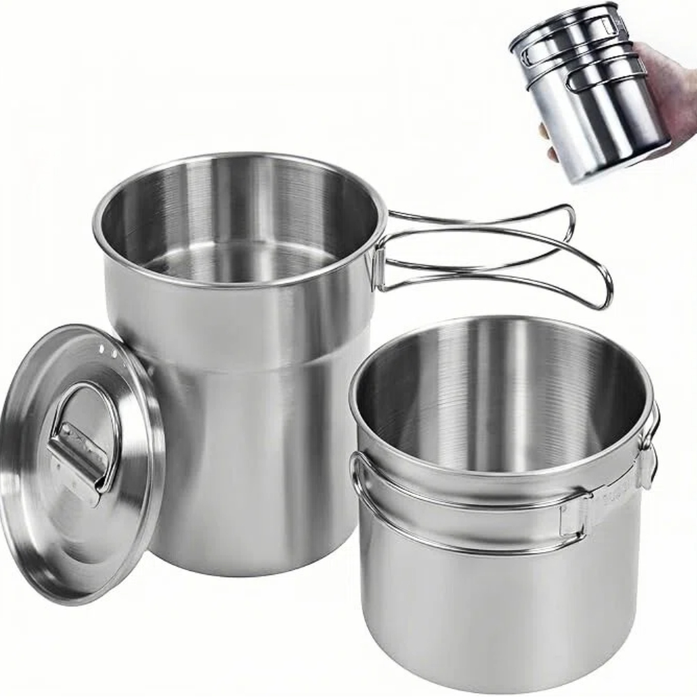 Foldable Camping Cups Mugs Cam - огляд і ціна Camping Cooking Tool Set