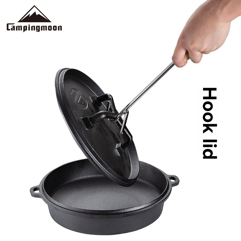 MS-34 Outdoor Camping Stainles - огляд і ціна Camp Dutch Oven Cast