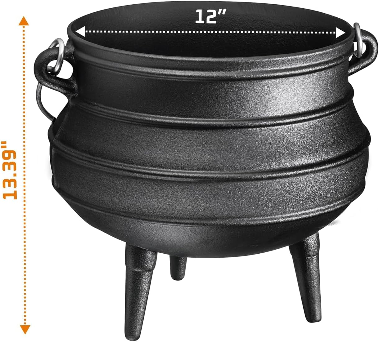 12 Quart Cast Iron Dutch Oven  - огляд і ціна Camp Dutch Oven Cast