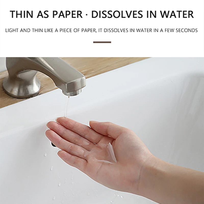 50/150Pcs Travel Soap Sheets P - огляд і ціна Biodegradable Soap Camp