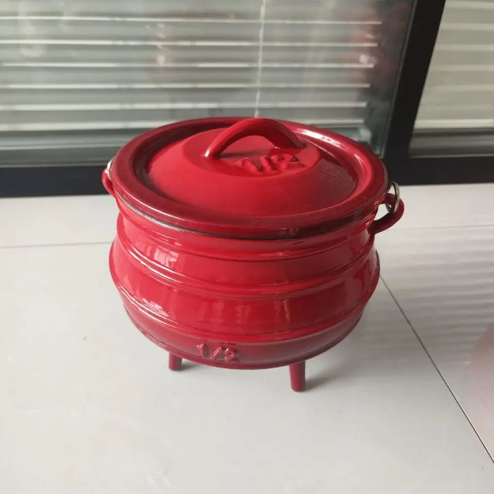 1/2# Cast Iron Enamel Dutch Ov - огляд і ціна Camp Dutch Oven Cast