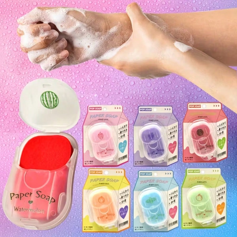 Portable Disposable Paper Soap - огляд і ціна Biodegradable Soap Camp