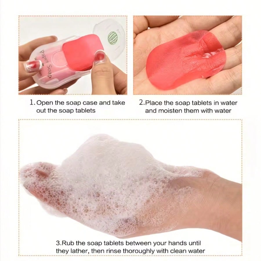 Portable Disposable Paper Soap - огляд і ціна Biodegradable Soap Camp