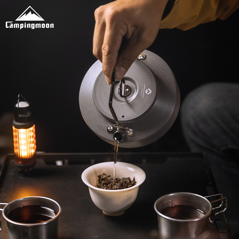 CAMPINGMOON Camping Teapot, Ou - огляд і ціна Camping Cooking Set 2 Person