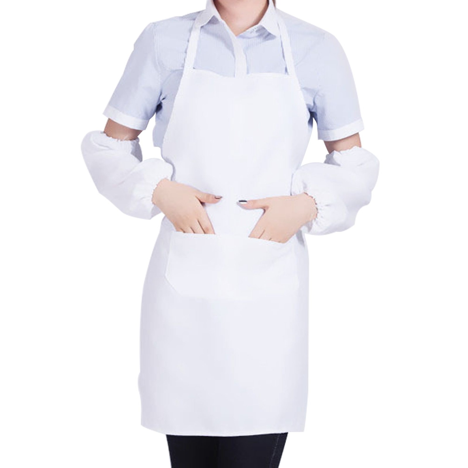 1/3pcs White Kitchen Aprons fo - огляд і ціна Camping Cooking Apron