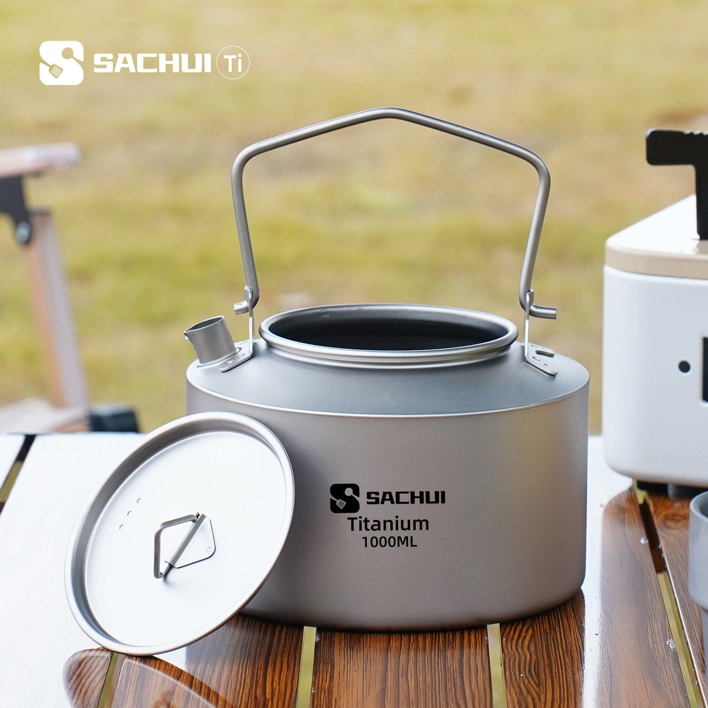 1000ML Pure Titanium Kettle Ou - огляд і ціна Camping Cooking Accessories