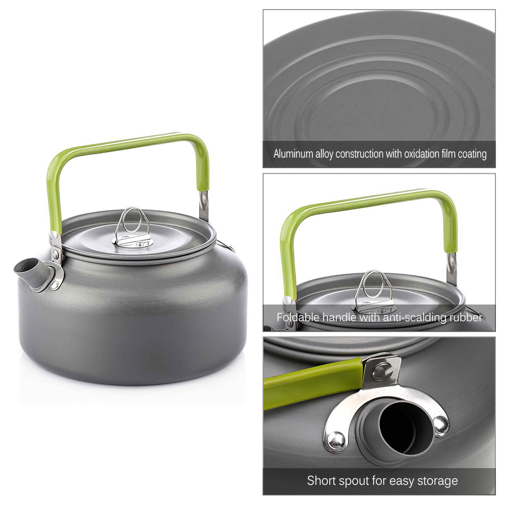 Portable Outdoor Water Kettle  - огляд і ціна Camping Cooking Set 2 Person