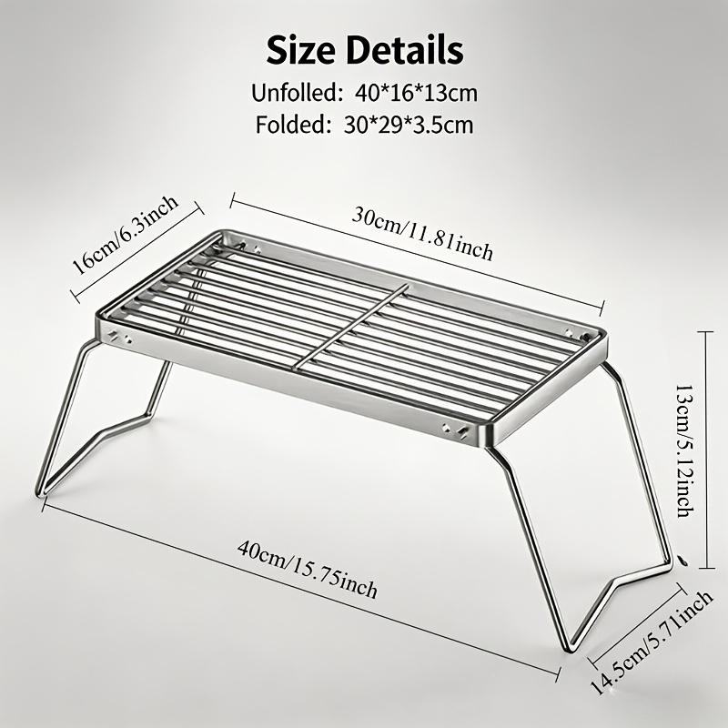 Portable Foldable Stainless Ca - огляд і ціна Camping Cooking Accessories