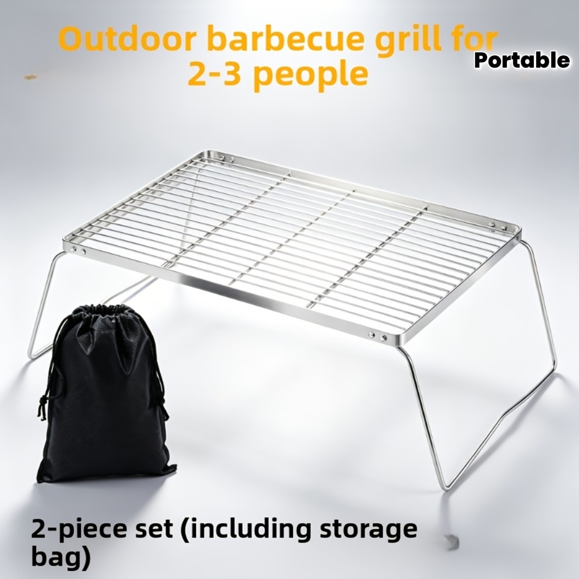 Portable Foldable Stainless Ca - огляд і ціна Camping Cooking Accessories
