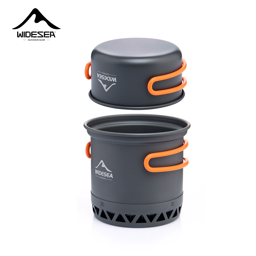 Outdoor Camping Pot 1.3L 2.3L  - огляд і ціна Camping Cooking Set 2 Person