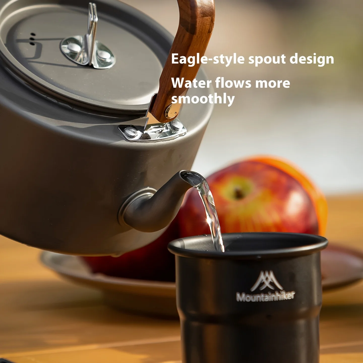 MOUNTAINHIKER Tea Kettle Campi - огляд і ціна Camping Cooking Set 2 Person