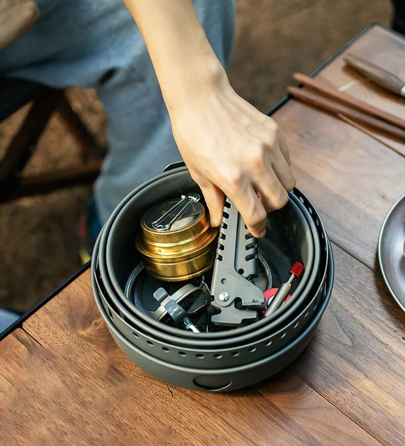 Camping Gas Stove Alcohol Stov - огляд і ціна Camping Cooking Hardware