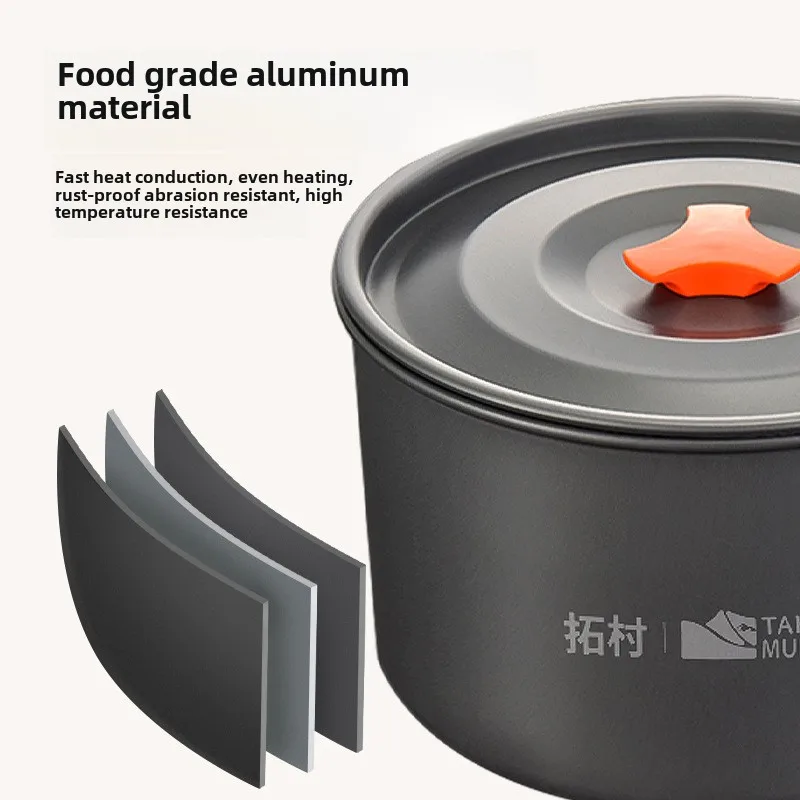 High Quality Outdoor Tableware - огляд і ціна Quality Camping Cooking Set