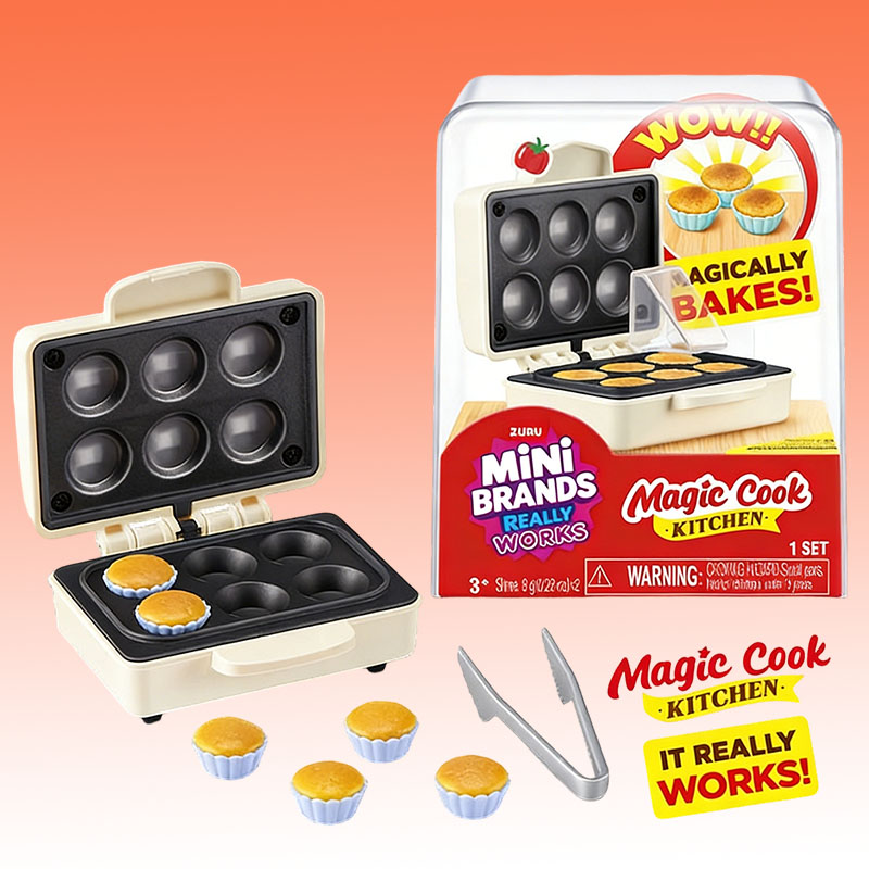 ZURU Mini Brands Magic Cook Ki - огляд і ціна Camping Cooking Tool Set