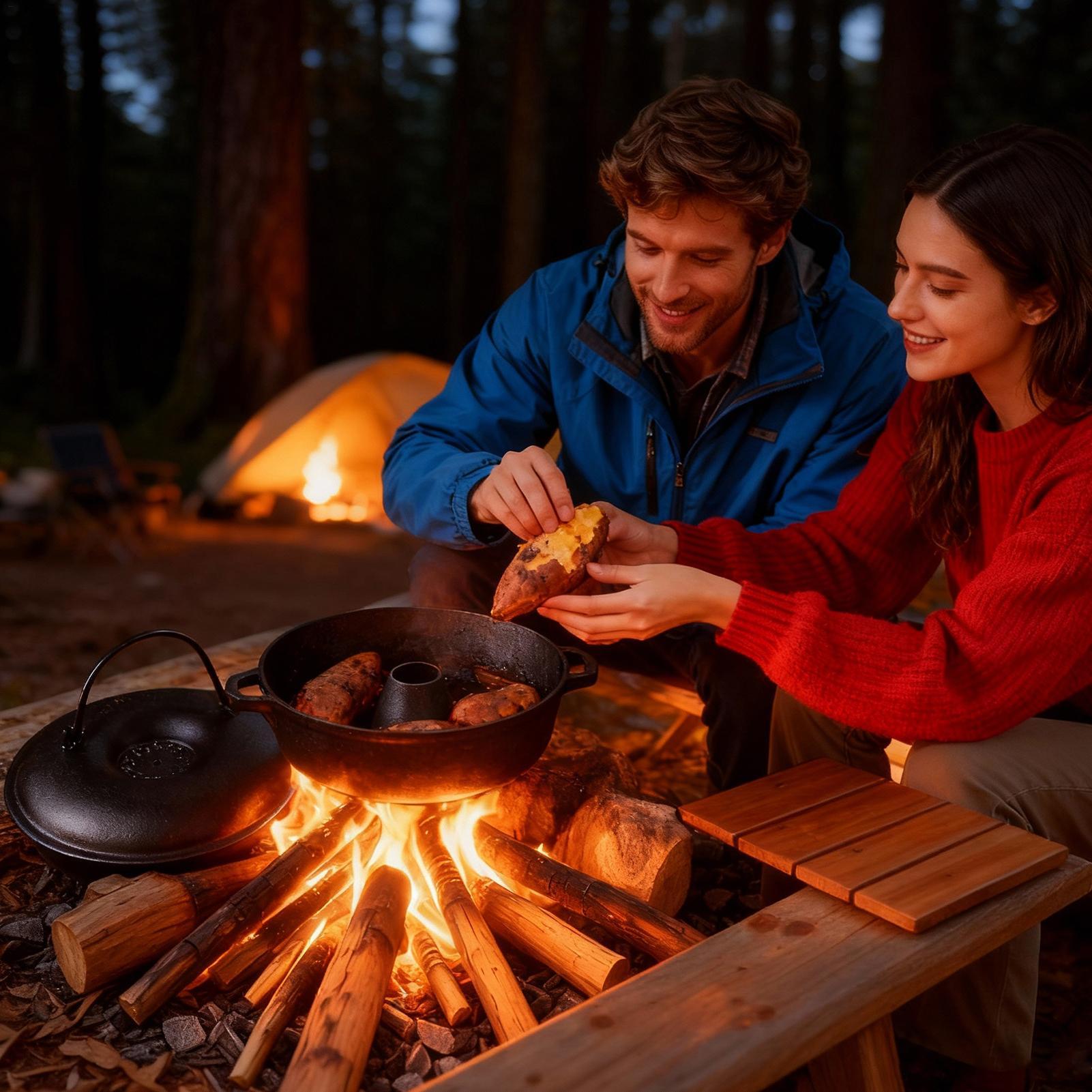 Cast Iron Cauldron For Cooking - огляд і ціна Camp Dutch Oven Cast