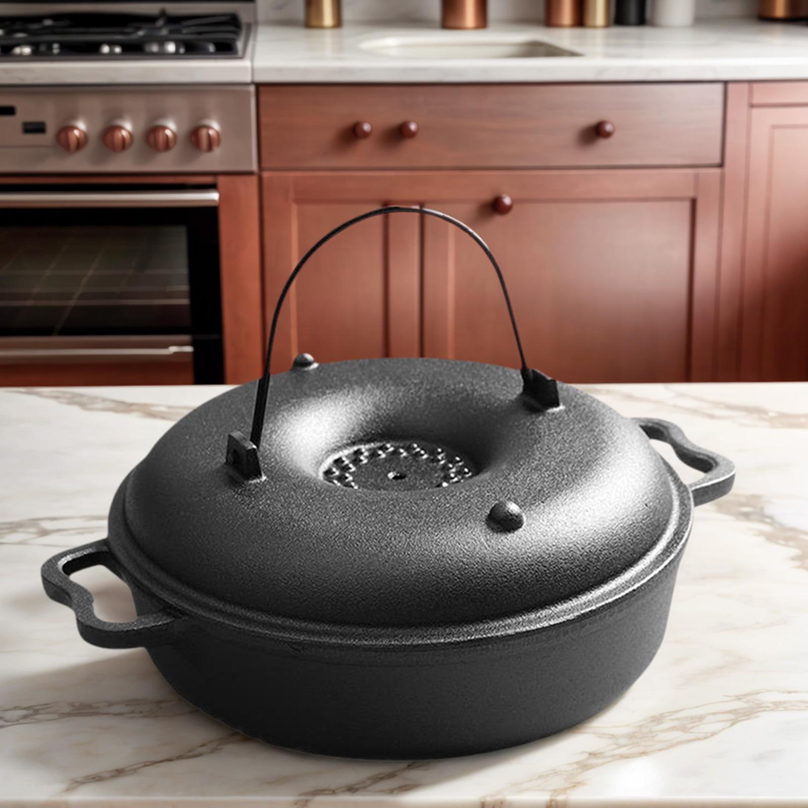 Cast Iron Cauldron For Cooking - огляд і ціна Camp Dutch Oven Cast
