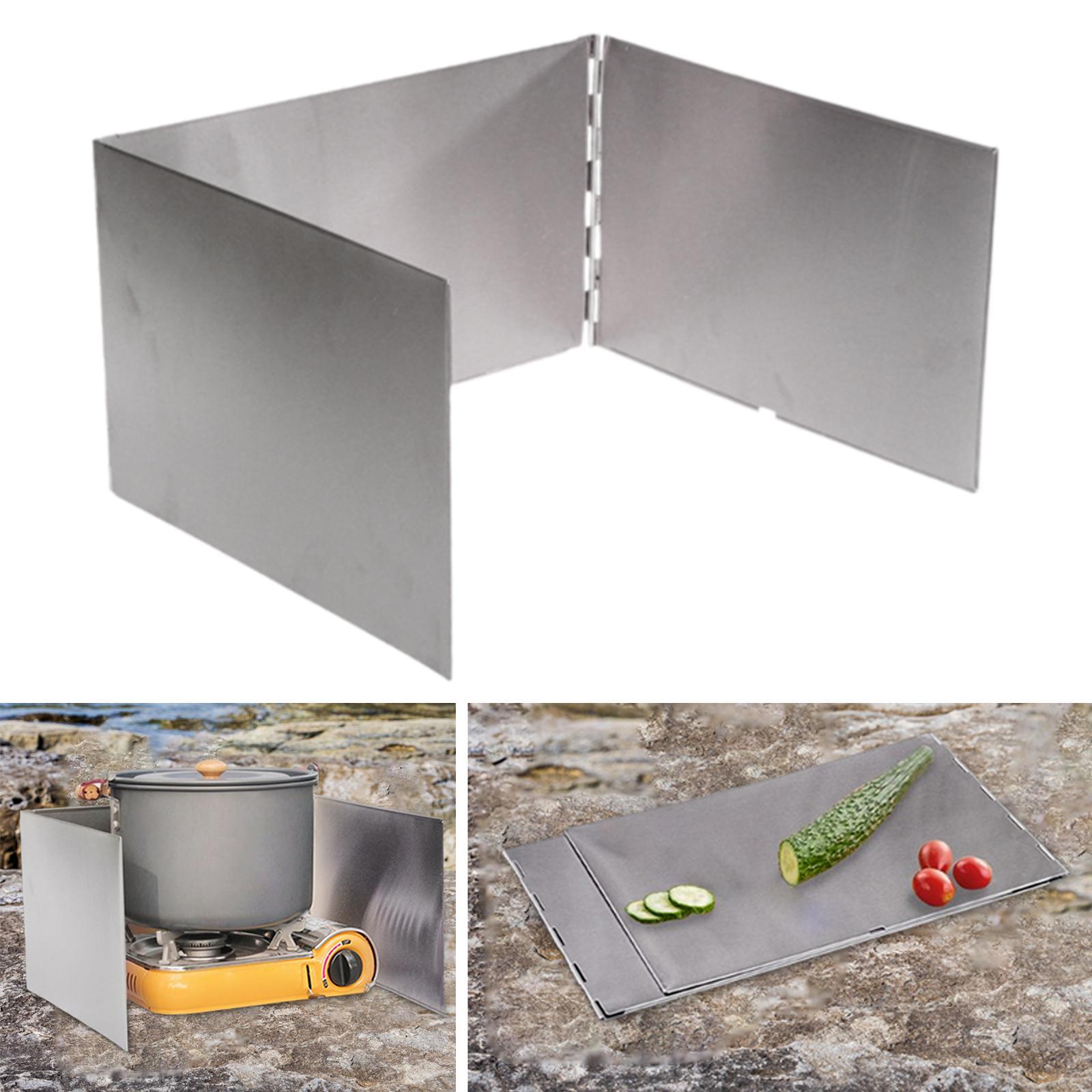 Camping Wind Blocker Portable  - огляд і ціна Camping Cooking Wind Blocker