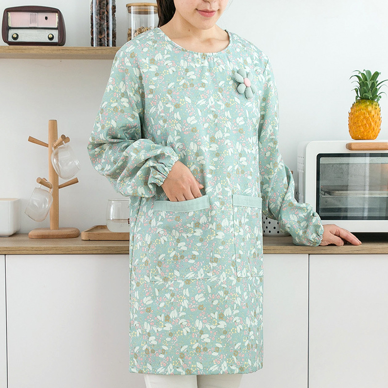 Women's Cotton Long Sleeved Ap - огляд і ціна Camping Cooking Apron