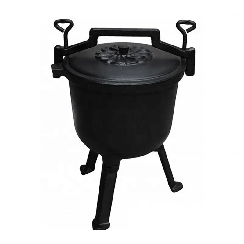 Hot Sale 4L Cast Iron Heavy Du - огляд і ціна Camp Dutch Oven Cast