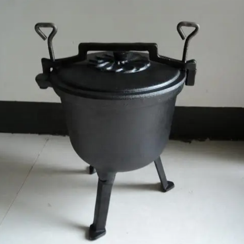 Hot Sale 4L Cast Iron Heavy Du - огляд і ціна Camp Dutch Oven Cast