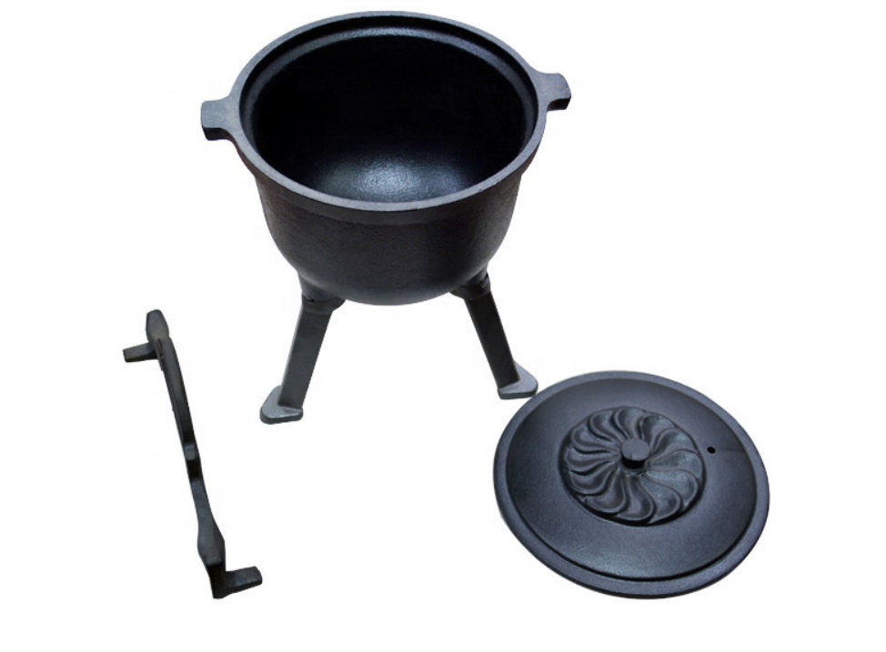 Hot Sale 4L Cast Iron Heavy Du - огляд і ціна Camp Dutch Oven Cast