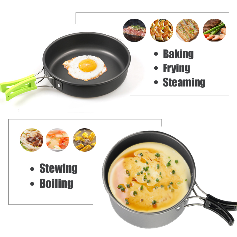 WESTTUNE Camping Cookware Kit  - огляд і ціна Camping Cooking Tool Set
