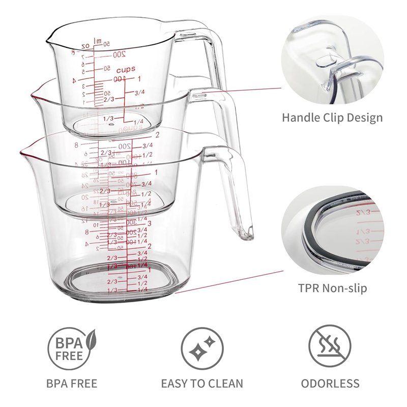 1Cup, 2Cup, 4Cup Transparent N - огляд і ціна Camping Cooking Tool Set