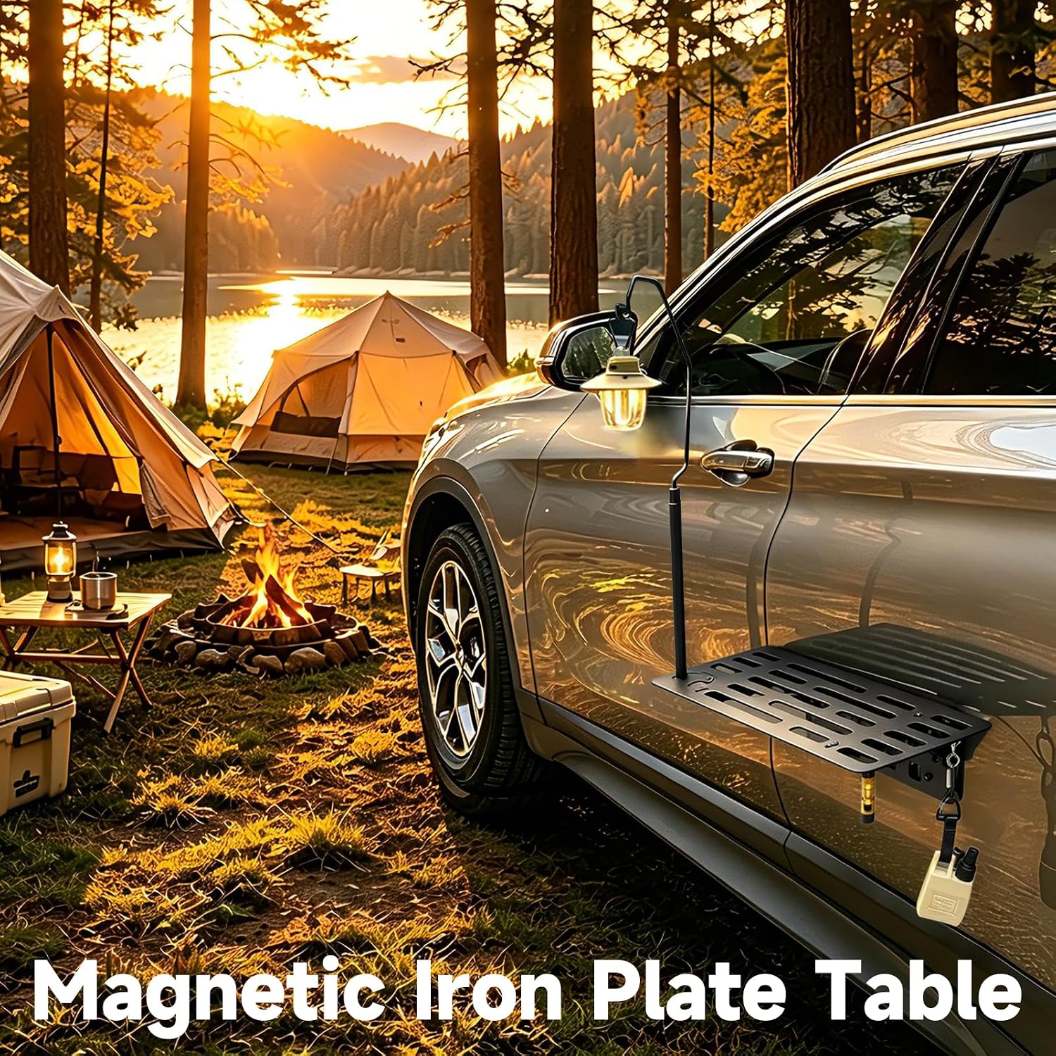 Magnetic Foldable Car Side Tab - огляд і ціна Camping Cooking Table Foldable