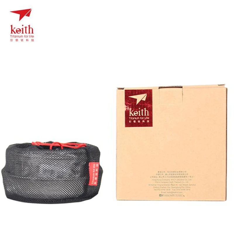 Keith 3PCS Titanium Cookware P - огляд і ціна Camping Cooking Tool Set