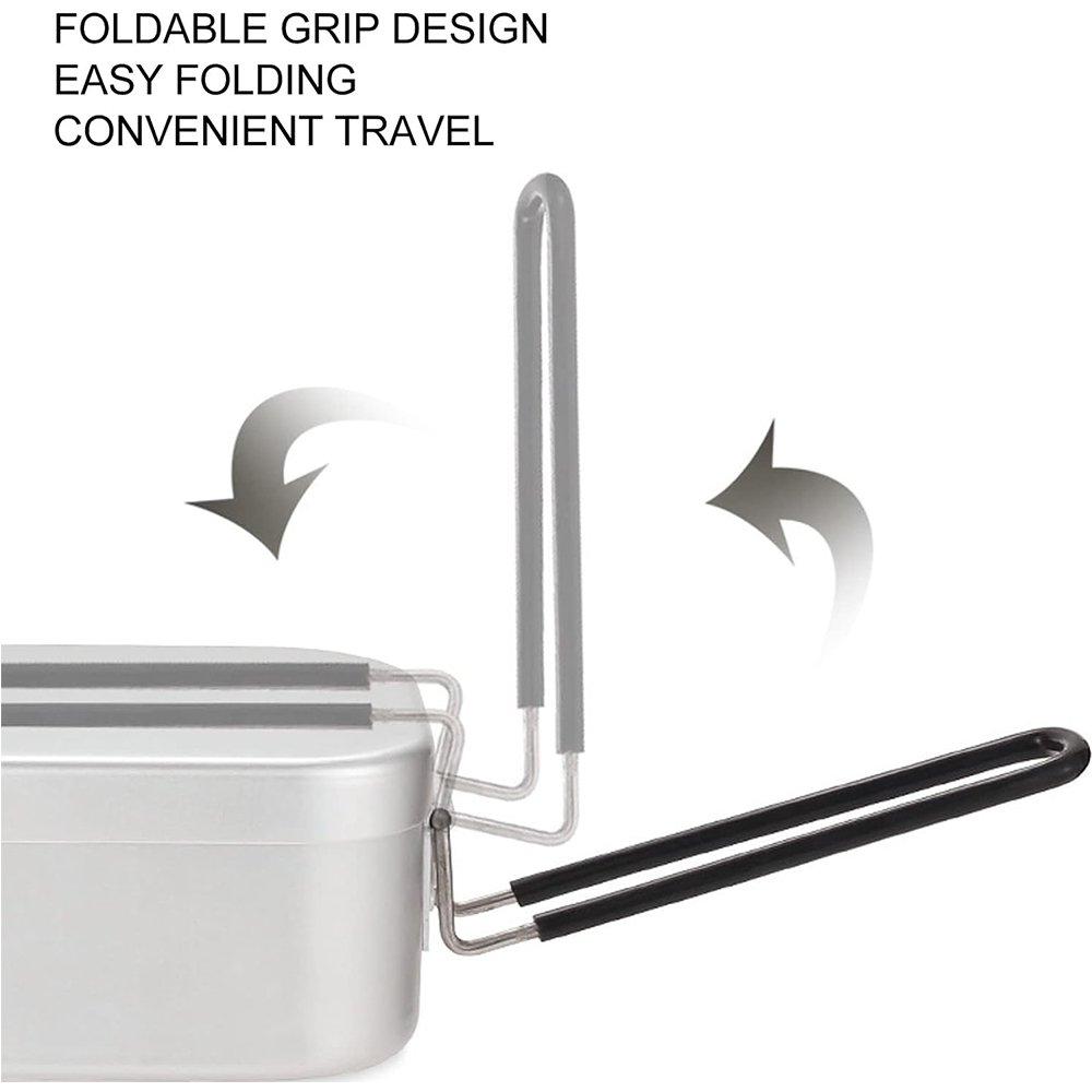 800ML Aluminum Lunch Boxes Out - огляд і ціна Camping Cooking Tool Set