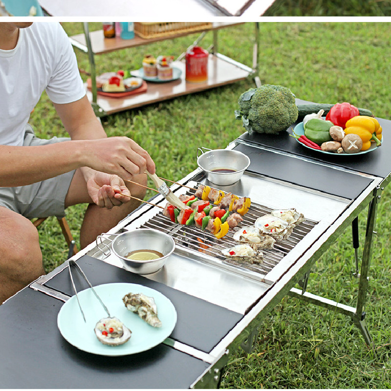SmiloDon IGT BBQ Stove 1 Unit  - огляд і ціна Camping Cooking Table Foldable