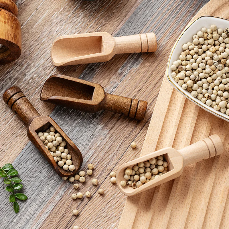 2/5PCS Wooden Coffee Scoop Set - огляд і ціна Camping Cooking Tool Set