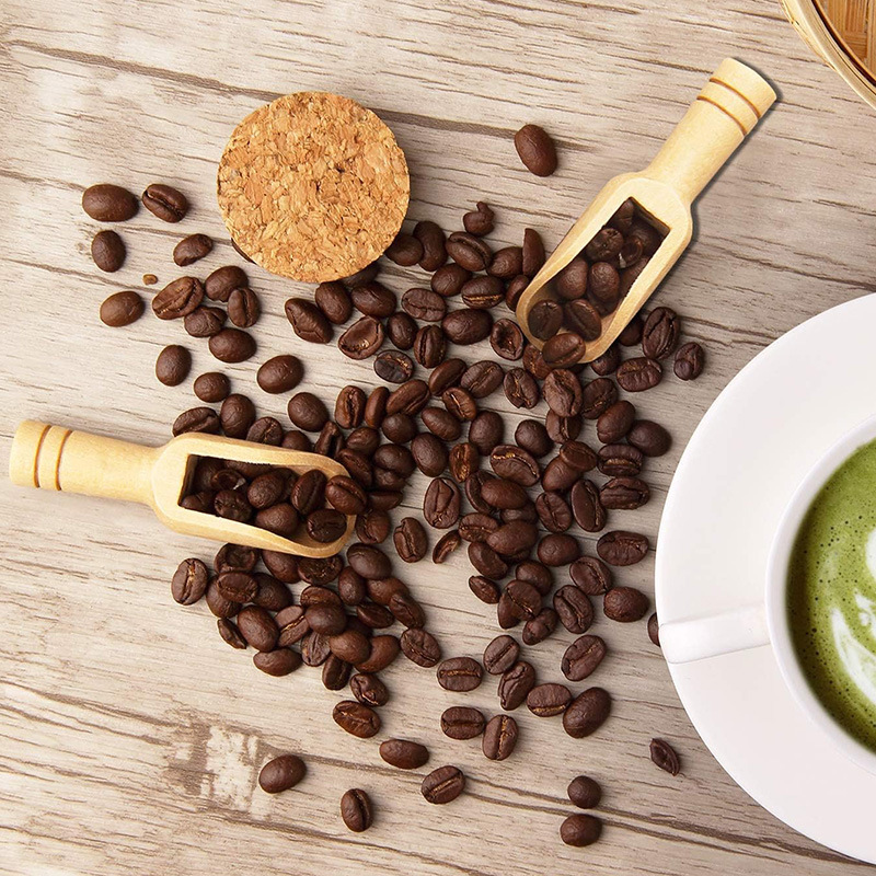 2/5PCS Wooden Coffee Scoop Set - огляд і ціна Camping Cooking Tool Set