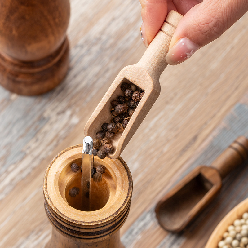 2/5PCS Wooden Coffee Scoop Set - огляд і ціна Camping Cooking Tool Set