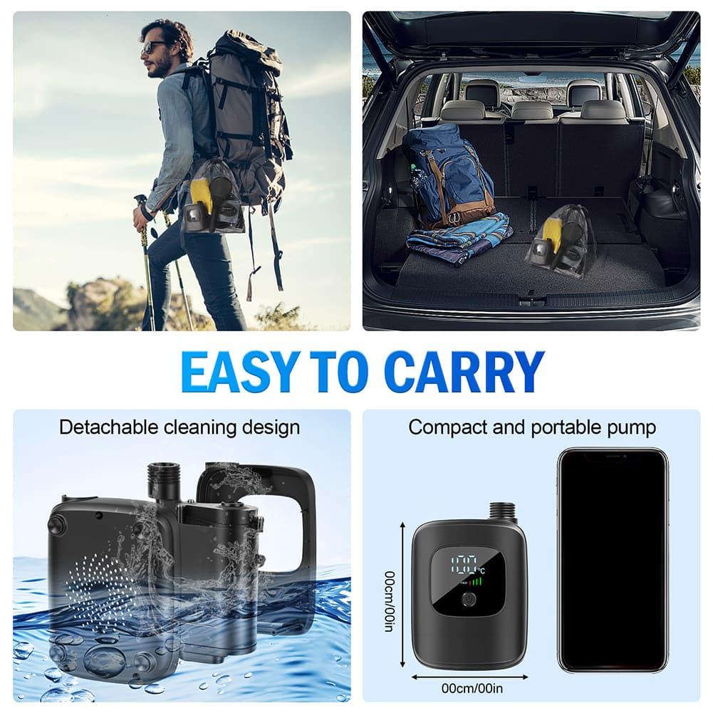 Electric Outdoor Shower IPX8 W - огляд і ціна Camping Cooking Accessories
