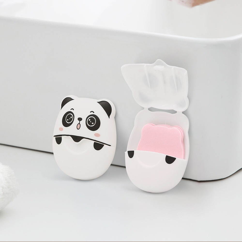 50pcs/box Panda Soap Flakes Fr - огляд і ціна Biodegradable Soap Camp