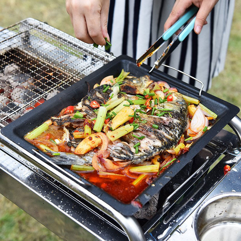 Outdoors Thick Square Grill Pa - огляд і ціна Camping Cooking Hardware