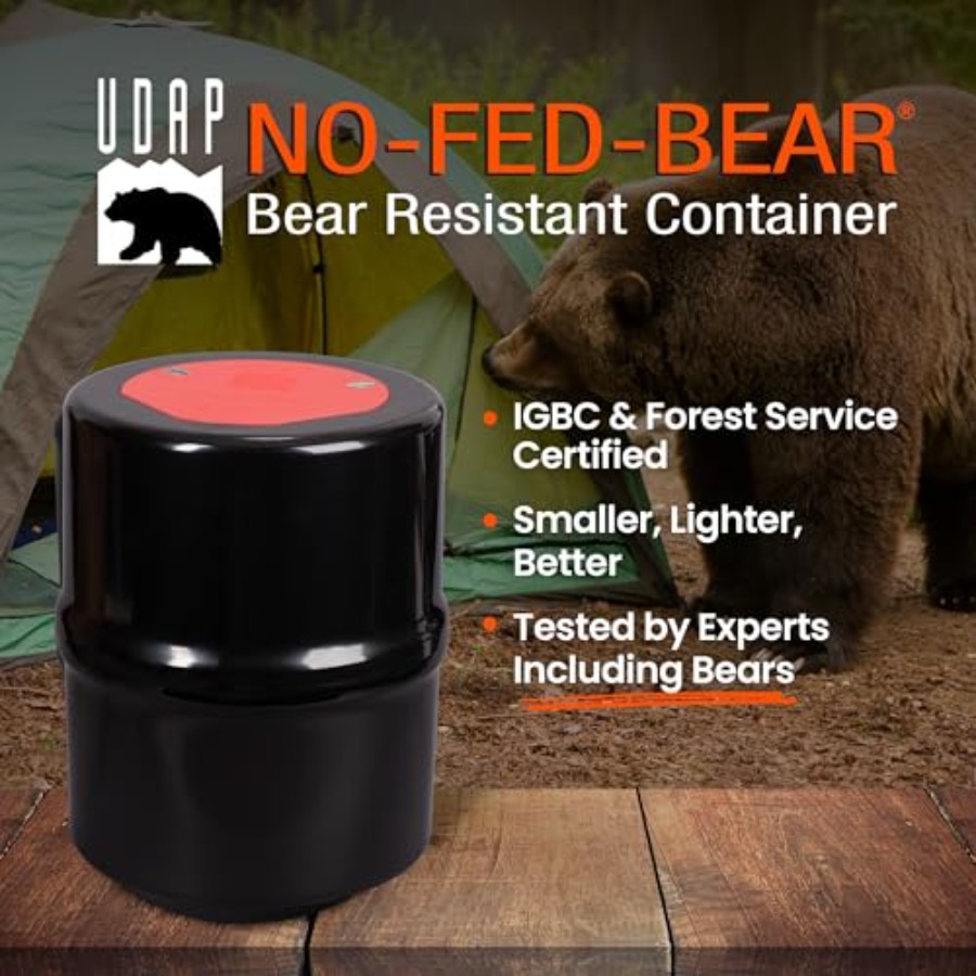 Bear-Resistant Food Canister I - огляд і ціна Bear Canister Food